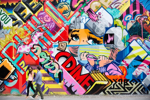 Бэнкси мальчик i Love Life