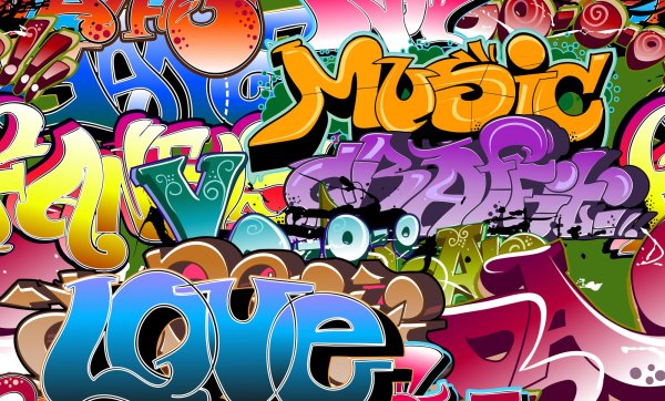 Стрит арт граффити