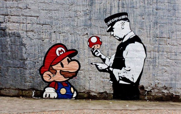 Постеры в стиле стрит арт