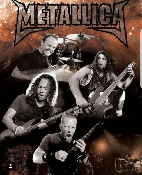 Metallica плакат