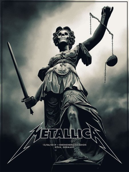 Металлика плакат