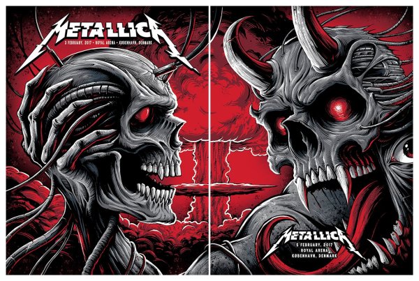 Metallica WORLDWIRED poster