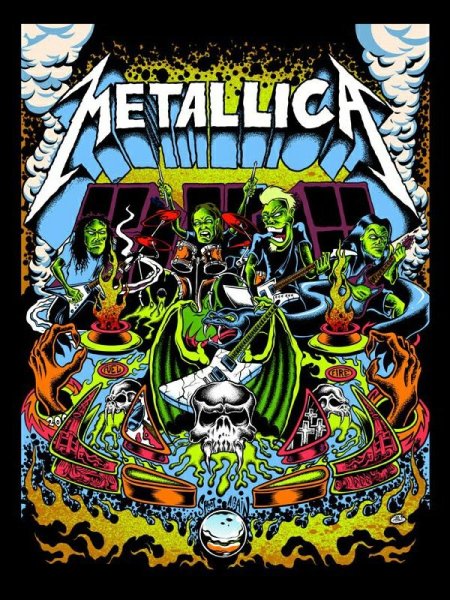 Metallica плакат