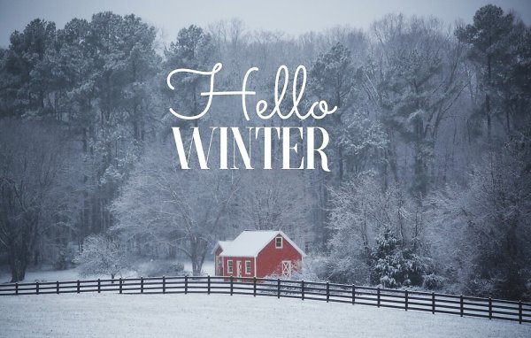 Новогодний пейзаж