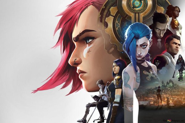 Аркейн лига легенд Постер