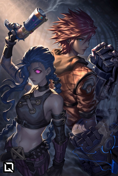 Джинкс League of Legends аркейн