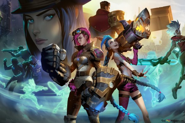 Lol Джинкс и вай