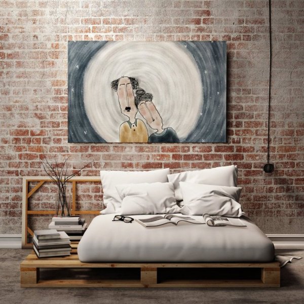 Холст в стиле лофт