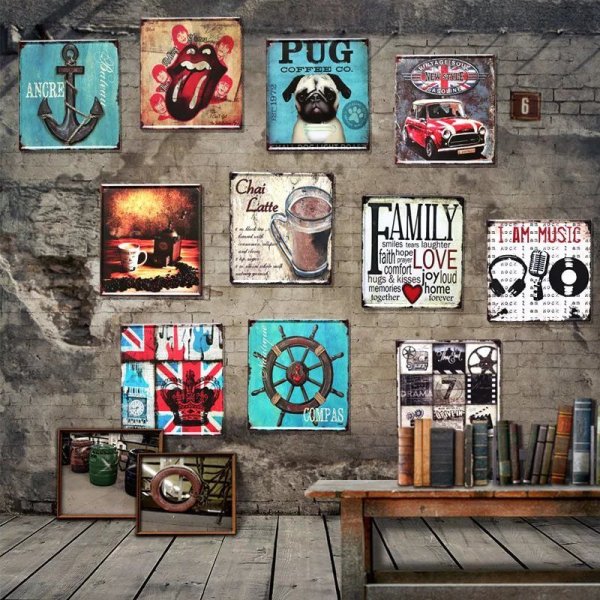 Плакат в интерьере