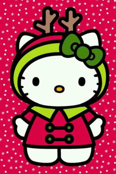Новогодняя hello Kitty