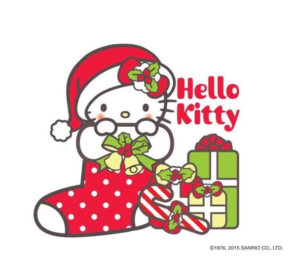 Новогодняя hello Kitty