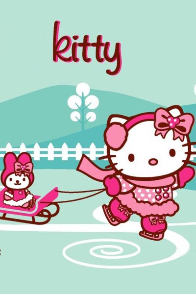 Зимняя hello Kitty