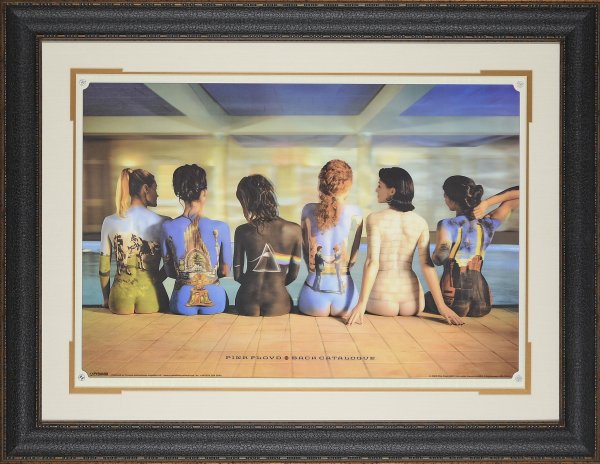 Pink Floyd Постер с девушками