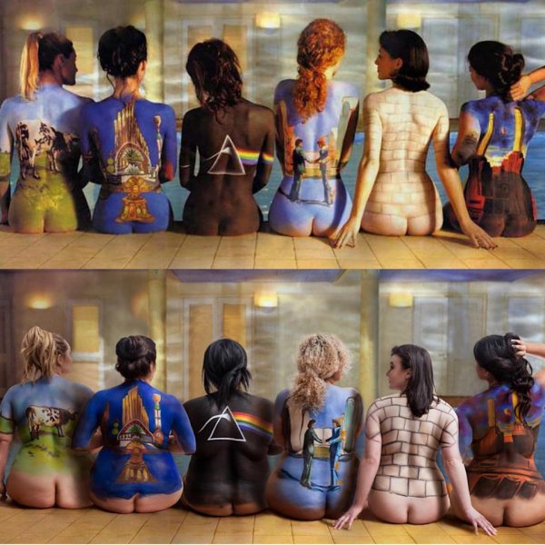 Пинк Флойд обложка с девушками