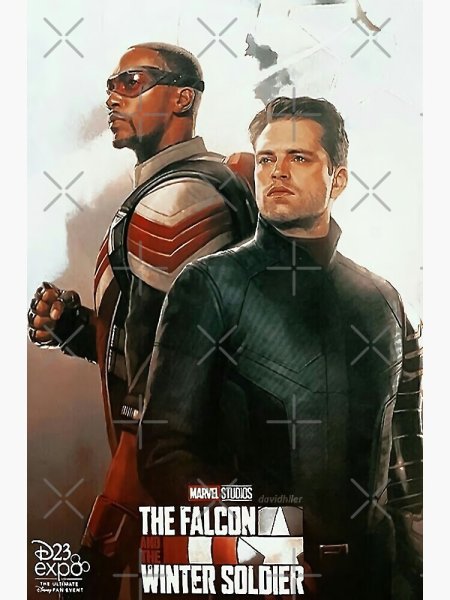 Сокол и зимний солдат сериал Постер