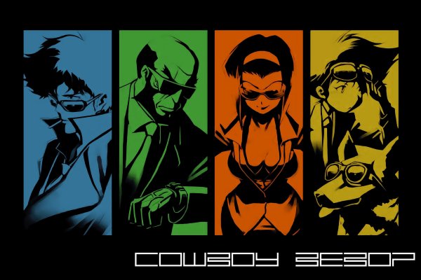 Ковбой Бибоп Нетфликс Постер