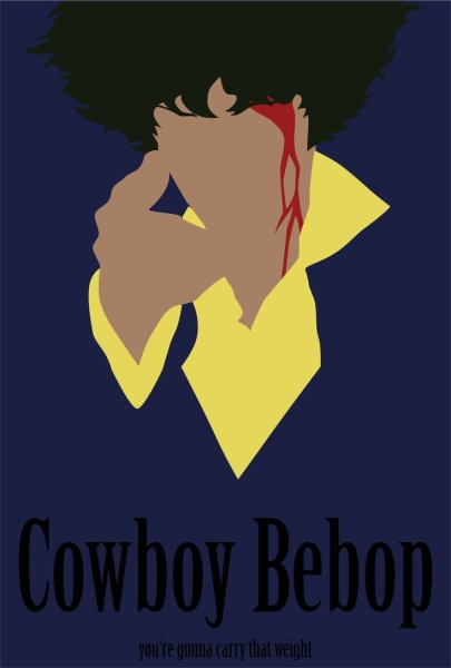 Ковбой Бибоп плакат