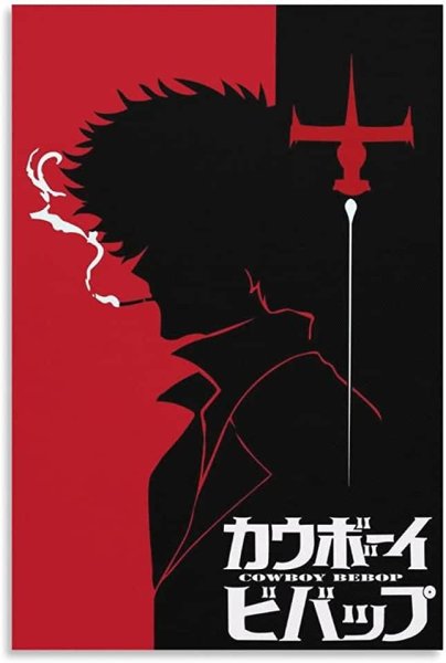 Ковбой Бибоп аниме Постер