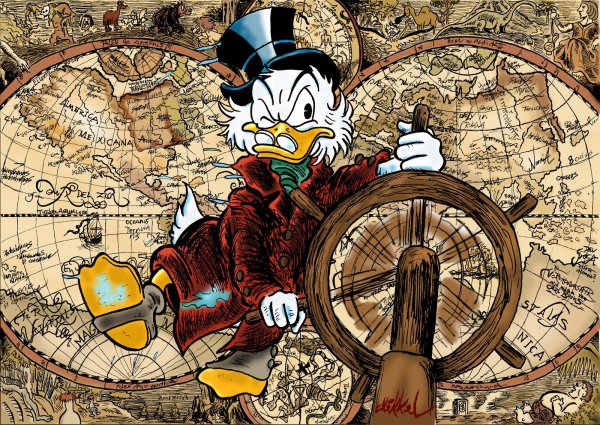 Скрудж макдак биткоин картина