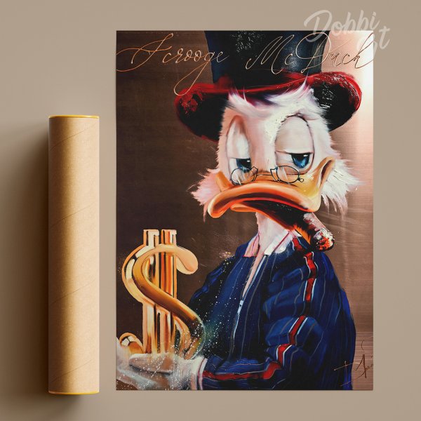 Скрудж макдак картины художников