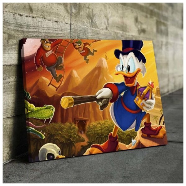 Скрудж макдак картина