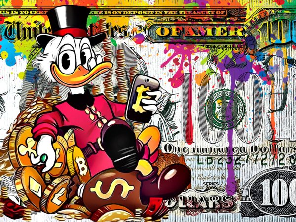 Постер "Скрудж в золоте"