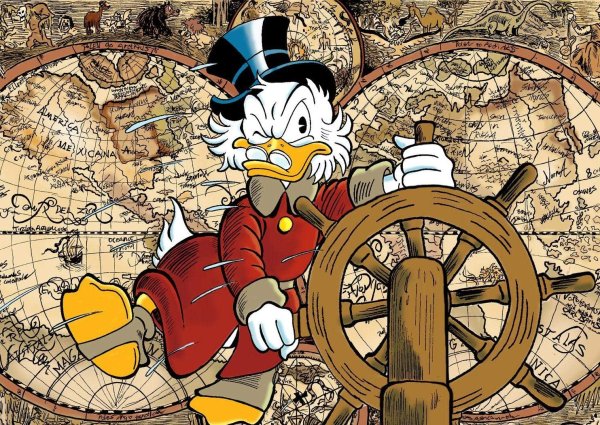 Скрудж макдак в городе