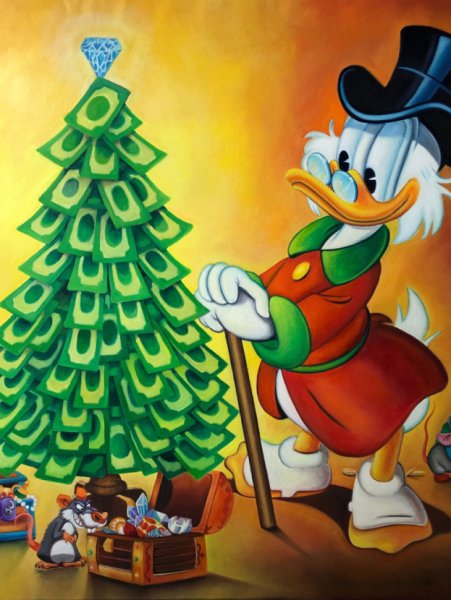 Скрудж макдак Рождество
