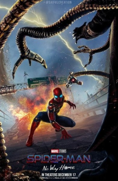 Человек-паук нет пути домой фильм 2021 Постер