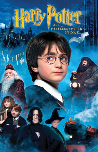 Гарри Поттер и философский камень фильм 2001 Постер