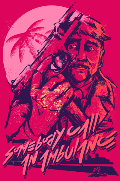 Плакат Хотлайн Майами