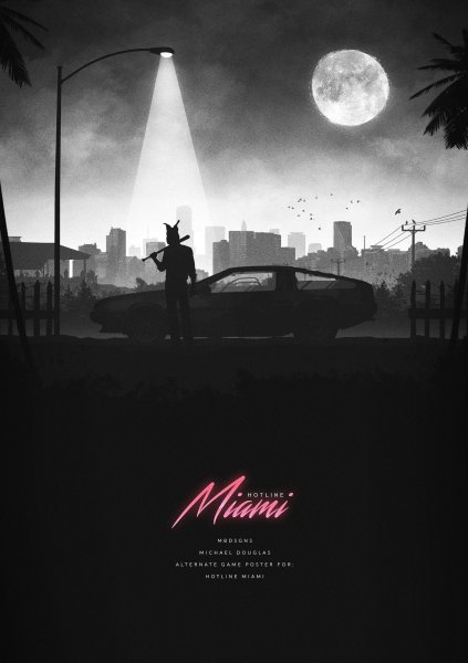 Hotline Miami 2 wrong number Постер