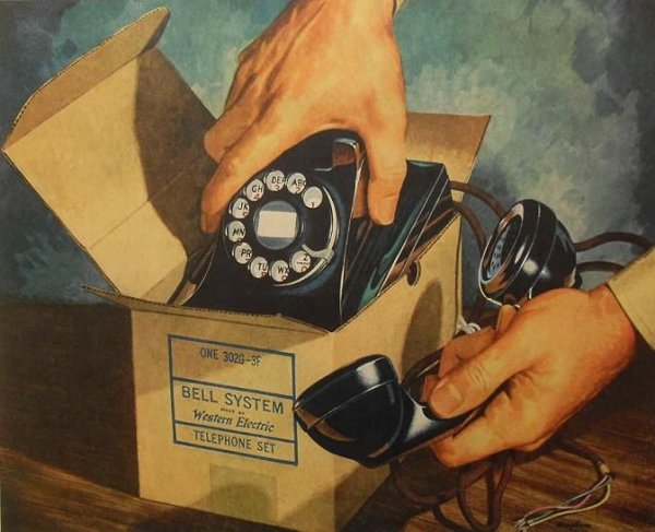 Рекламный плакат телефона