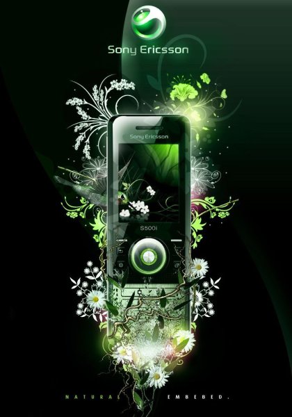 Обои Sony Ericsson s 500 i