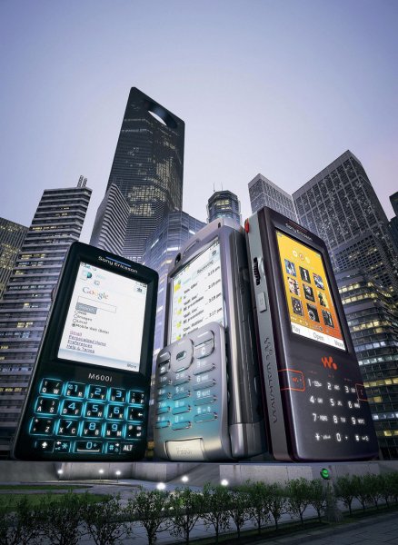 Рекламные постеры смартфонов