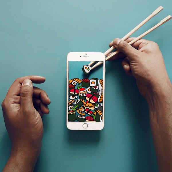 Креативный смартфон