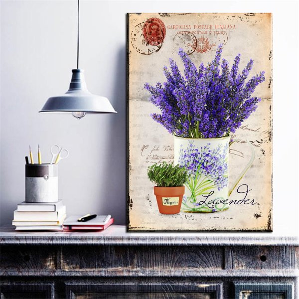 Лаванда в интерьере