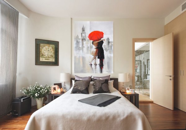 Картины в спальню над кроватью