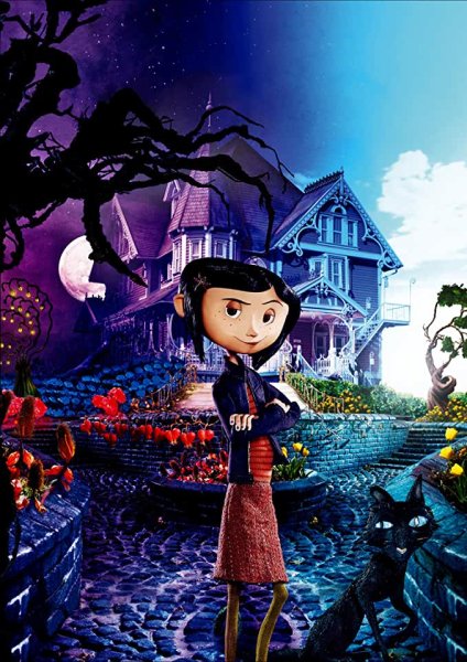 Coraline 2009 Постер