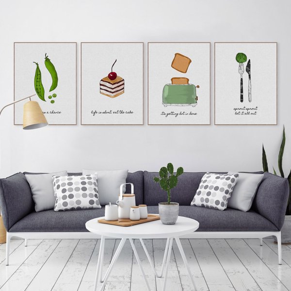 Постеры на стену в скандинавском стиле
