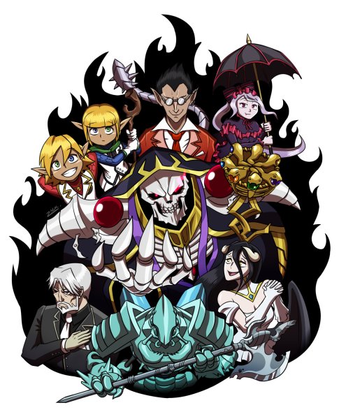 Постер аниме владыка