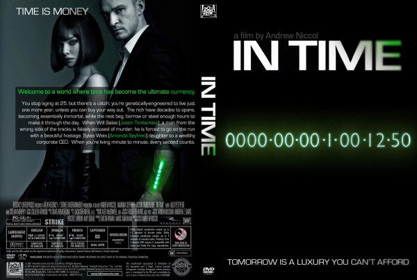 In time 2011 DVD Cover