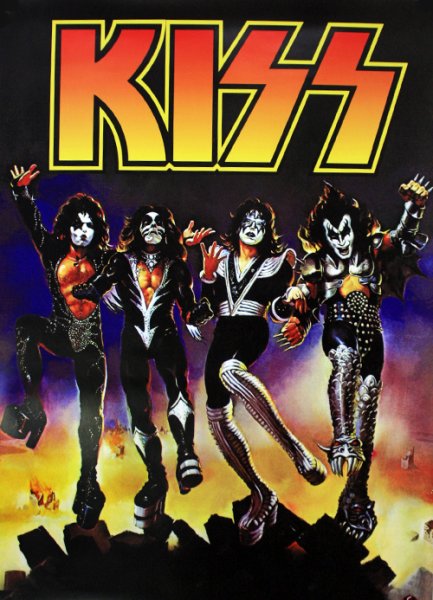 Постеры группы Kiss