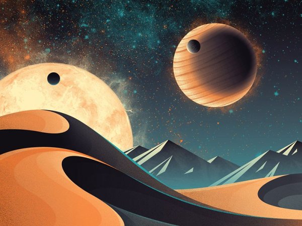 Космос иллюстратор