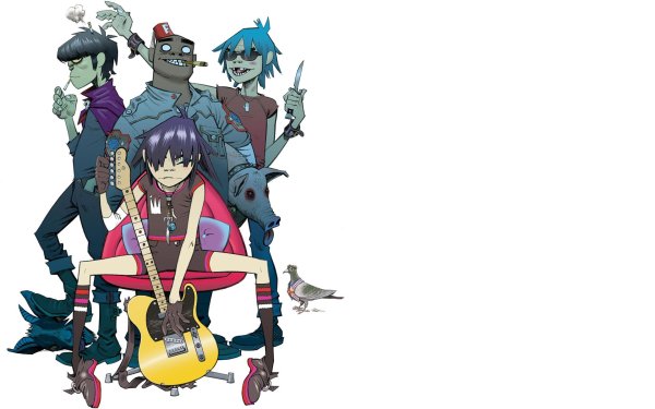 Gorillaz группа люди