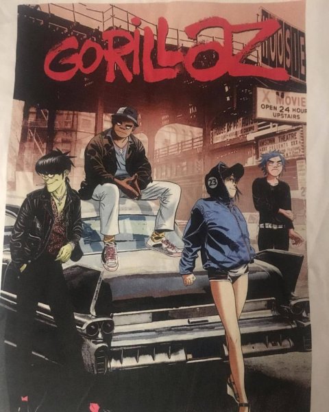 Gorillaz плакат