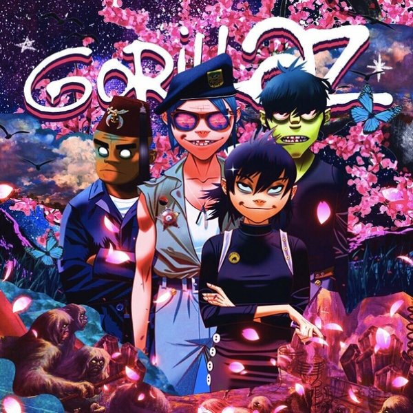 Группа гориллаз персонажи