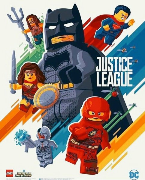 Лего Бэтмен лига справедливости