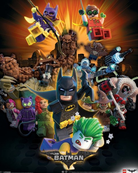 LEGO Batman Постер