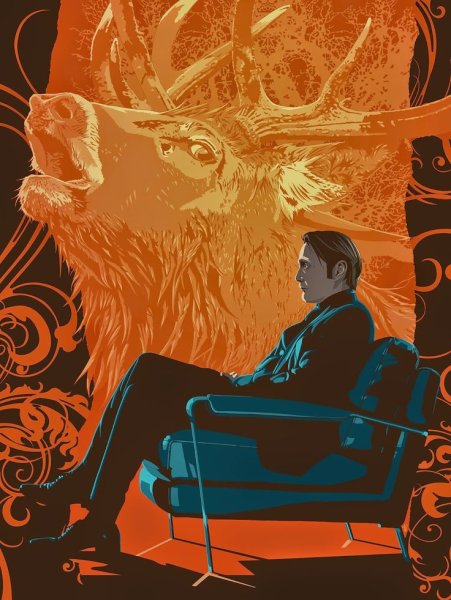 Ганнибал сериал Постер